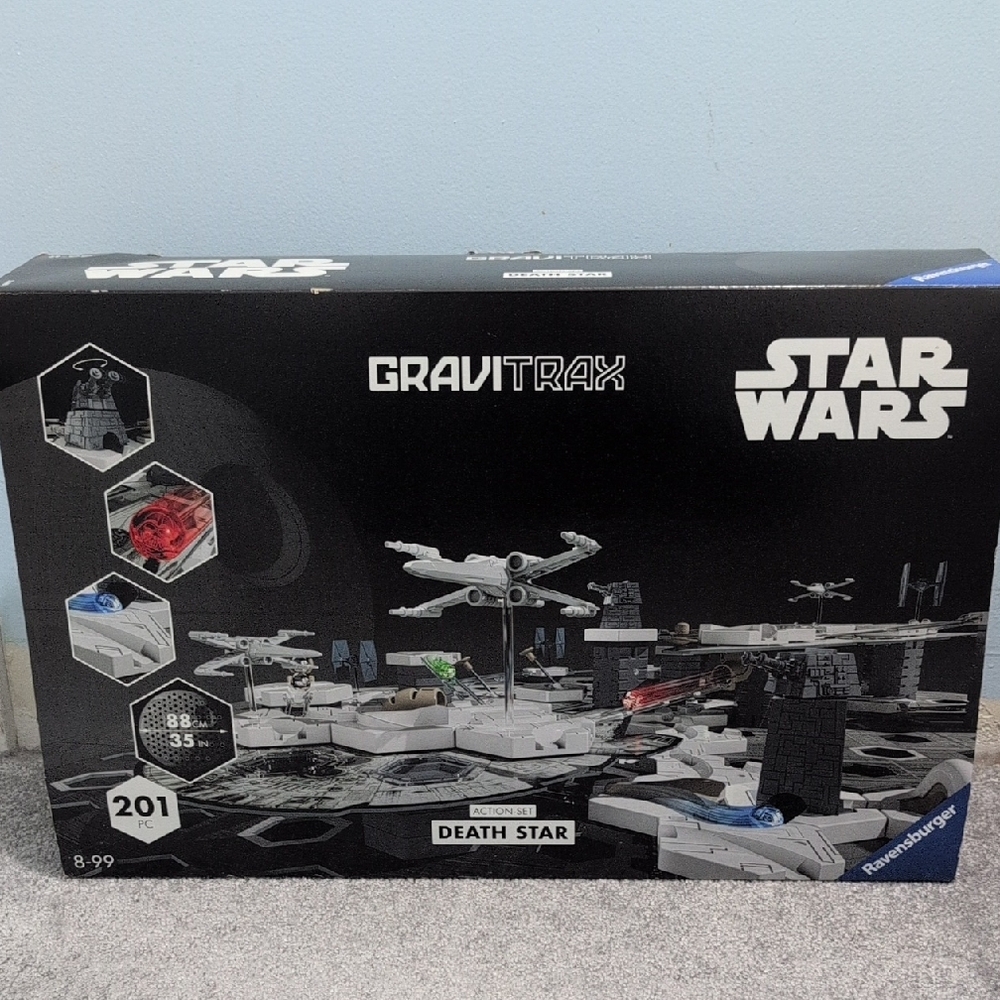 New Manufacturer Sealed Ravensburger GraviTrax Star Wars DEATH STAR 201PC